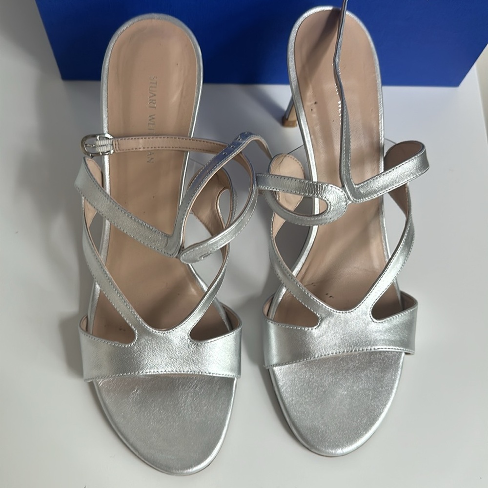 ⭐️ Stuart Weitzman Mariposa Ankle Sandal Size 10 - Picture 4 of 12
